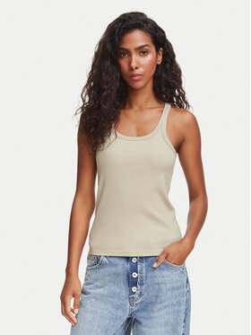 BOSS BOSS Top C_Epetite 50554664 Verde claro Slim Fit