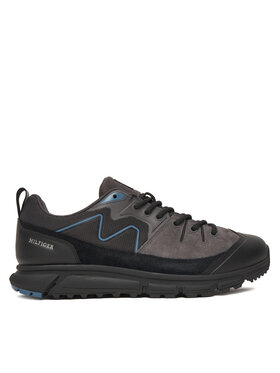 Tommy Hilfiger Сникърси Tommy Hilfiger Outdoor Sneaker Tech Suede Wpm FM0FM05723 Сив