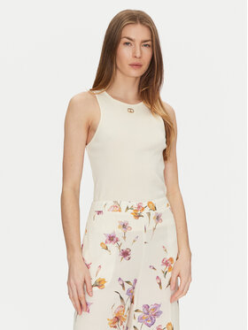 TWINSET TWINSET Топ 251TP2550 Бежевий Slim Fit