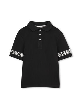 Karl Lagerfeld Kids Karl Lagerfeld Kids Polo Z31099 D Negro Regular Fit