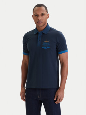 Aeronautica Militare Aeronautica Militare Polo 261PO1908UP00191 Azul marino Slim Fit
