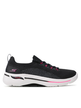 Skechers Sneakersy Skechers Go Walk Arch Fit 124863/BKHP Čierna