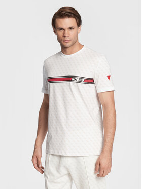 Guess Guess Marškinėliai Jamey Z2BI09 J1314 Balta Regular Fit