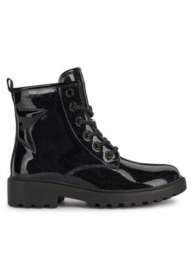 Geox Outdoorová obuv Geox J Casey Girl J9420G 000KC C4021 S Tmavomodrá