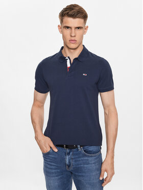 Tommy Jeans Tommy Jeans Poloshirt DM0DM15370 Dunkelblau Slim Fit
