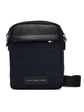Tommy Hilfiger Ľadvinka Tommy Hilfiger Th Nylon Mini Reporter AM0AM13618 Tmavomodrá