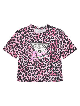 Guess Guess Футболка J5YI07 K6YW4 Рожевий Regular Fit