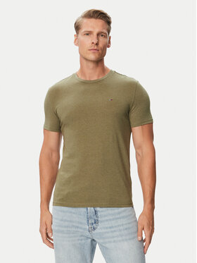 Tommy Jeans Tommy Jeans Camiseta Jasper DM0DM20363 Verde Slim Fit
