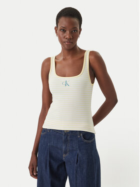 Calvin Klein Jeans Calvin Klein Jeans Top LV047F832G Amarillo Slim Fit