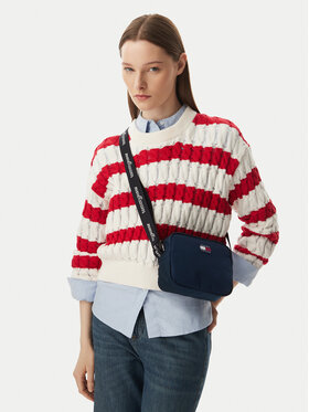 Tommy Jeans Handtasche Tommy Jeans Tjw Ess Daily Crossover AW0AW18769 Dunkelblau
