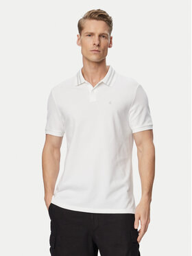 Calvin Klein Jeans Calvin Klein Jeans Polo Monogram LV04RC276G Blanco Slim Fit
