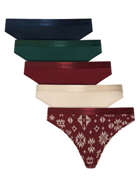 Tommy Hilfiger Tommy Hilfiger Conjunto de tangas UW0UW06344 De color