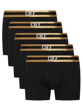Cristiano Ronaldo CR7 Cristiano Ronaldo CR7 Conjunto de calzoncillos boxer 8125-49 Negro