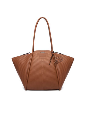 KARL LAGERFELD Kabelka KARL LAGERFELD B1W30043 Hnedá