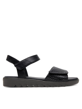 Jana Sandále Jana 8-28265-42 Čierna