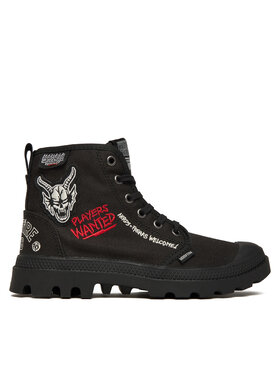 Palladium Trapper stila apavi Palladium Pampa Hellfire 74496-001-M Melns