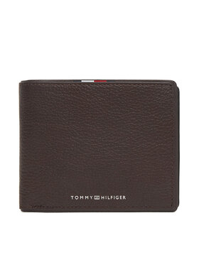Tommy Hilfiger Peněženka Tommy Hilfiger Th Corp Cc & Coin AM0AM13740 Hnědá