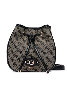Guess Geantă Guess Samantha Mini HWJT23 13770 Negru