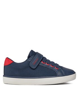 Geox Sneakersy Geox J Gisli Boy J455CB 01054 C0735 S Tmavomodrá