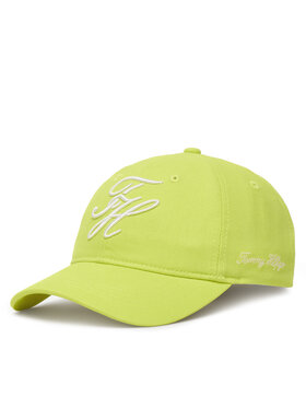 Tommy Hilfiger Cap Tommy Hilfiger Logo Embroidery Baseball Cap AW0AW18338 Grün