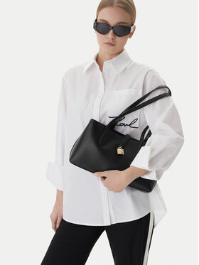 KARL LAGERFELD Handtasche KARL LAGERFELD B1W30095 Schwarz