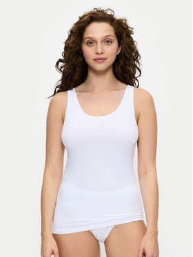 Triumph Triumph Топ Sense Of Cotton 10224974 Білий Slim Fit