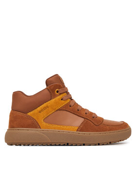 Geox Snīkeri Geox J Theleven Boy J46LDC 05422 C6689 S Brūns