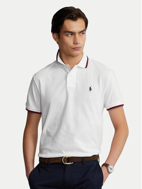 Polo Ralph Lauren Polo Ralph Lauren Поло Classics 710842621002 Білий Slim Fit