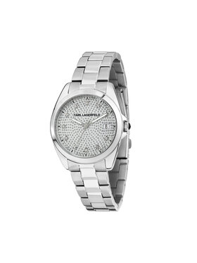 KARL LAGERFELD Hodinky KARL LAGERFELD R0553101509 Strieborná