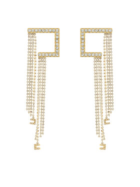Elisabetta Franchi Náušnice Elisabetta Franchi OR-33-B47E2-V300 Zlatá
