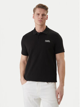 KARL LAGERFELD KARL LAGERFELD Polo 745780 562235 Negro Regular Fit