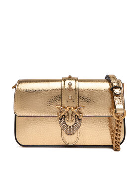 PINKO Kabelka PINKO Love One Slouchy Baby AI 25-26 PCPL 105353 A2WD Zlatá