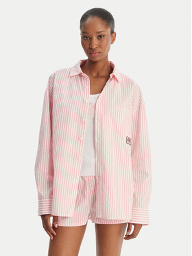 Juicy Couture Juicy Couture Camicia Dog Crest JCYPT126861 Rosa Relaxed Fit