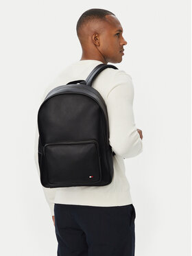 Tommy Hilfiger Mochila Tommy Hilfiger Th Foundation Backpack AM0AM14685 Negro