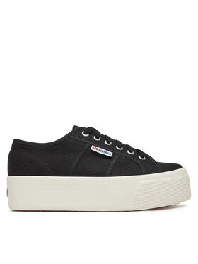 Superga Tenisówki Superga 2790 Platform S9111LW Czarny