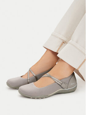 Skechers Балетки Skechers 100771/TPE Сірий