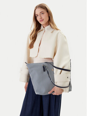 Tommy Hilfiger Handtasche Tommy Hilfiger Poppy Summer Tote AW0AW17203 Dunkelblau