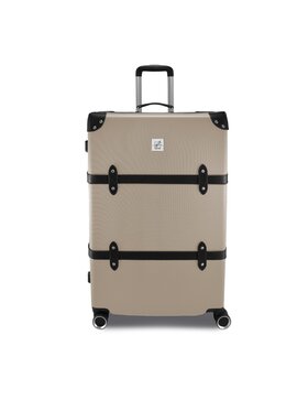 Semi Line Veľký kufor Semi Line T5674-4 Zlatá