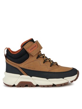 Geox Zābaki Geox J Flexyper Plus Boy J36LCG 0MEFU C2G9B M Dzeltens