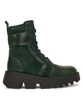 Fly London Šnurovacia obuv Fly London Zelyfly P145315002 Zelená