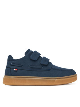 Tommy Hilfiger Nizki čevlji Tommy Hilfiger Hector T1X4-35221-0315 S Mornarsko modra