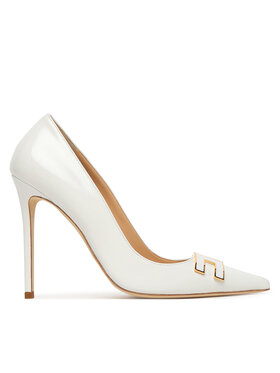 Elisabetta Franchi Туфлі на шпильці Elisabetta Franchi SA14B61E2 Білий