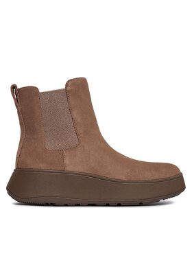 FitFlop Jātnieku stila puszābaki FitFlop F-Mode GR7-A76 Pelēks