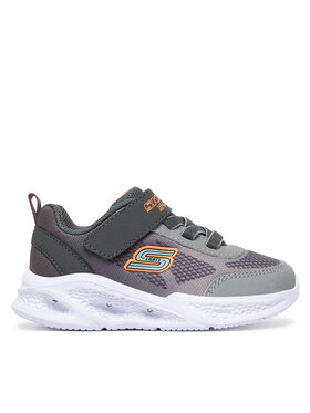 Skechers Sneakersy Skechers Meteor-Lights-Krendox 401495N/CCGY Szary