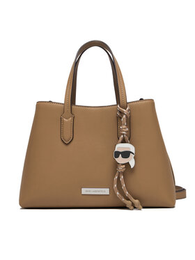 KARL LAGERFELD Kabelka KARL LAGERFELD B1W30003 Hnedá