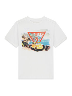 Guess Guess Футболка L6GI08 K8HM4 Білий Regular Fit
