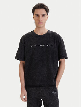 Alpha Industries Alpha Industries Camiseta Acid Logo 258519 Negro Regular Fit