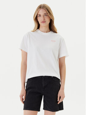 Mustang Mustang Футболка Floris 1016158 Білий Relaxed Fit