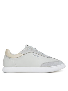 Calvin Klein Sneakersy Calvin Klein Cupsole Lace Up - Lth Sue Mix HW0HW02435 Szary