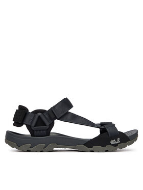 Jack Wolfskin Босоніжки Jack Wolfskin Ridge A65589 Чорний